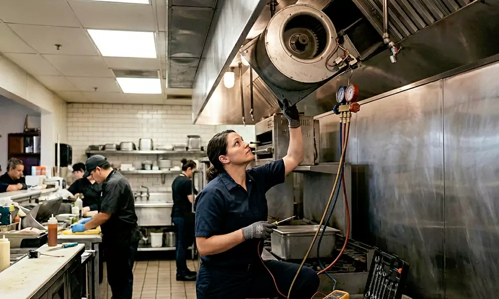 Commercial Exhaust Fan Repair in Holden, MA