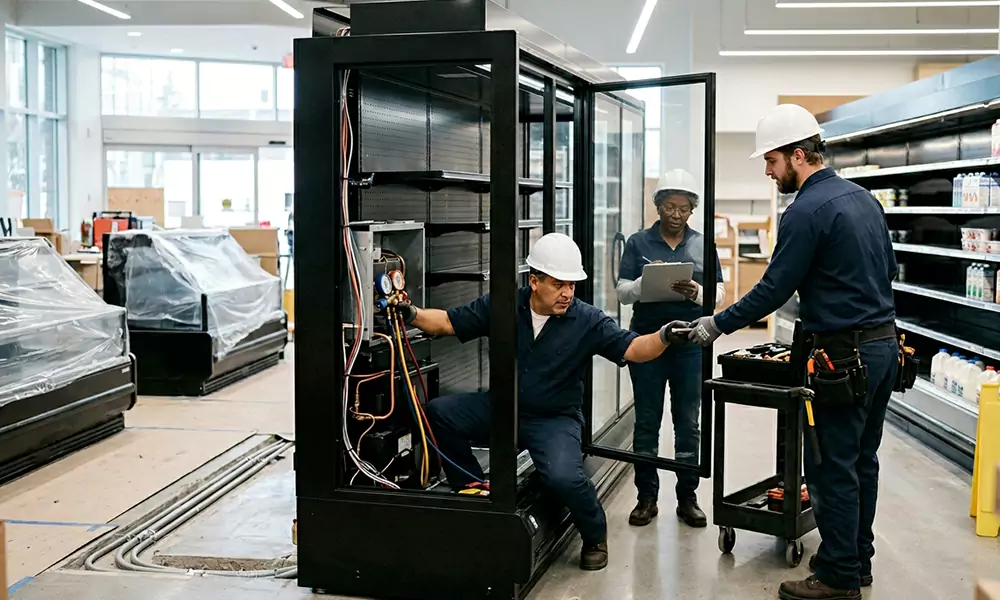 Commercial Refrigeration Installation in Holden, MA