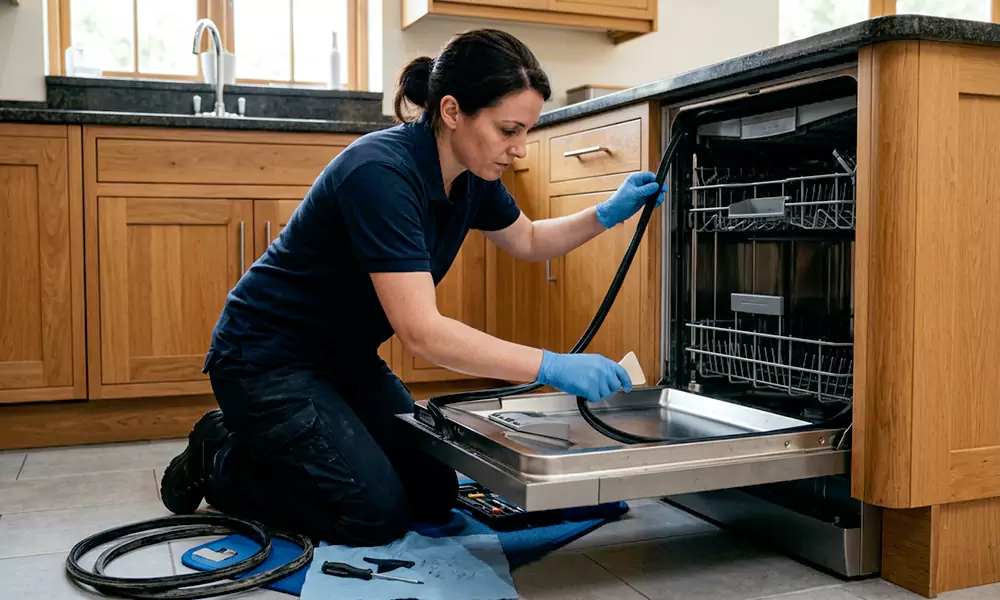 Dishwasher Door Gasket Replacement in Holden, MA