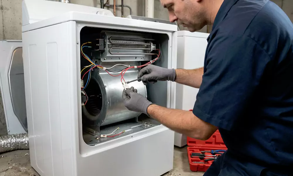 Dryer Thermal Fuse Replacement in Holden, MA