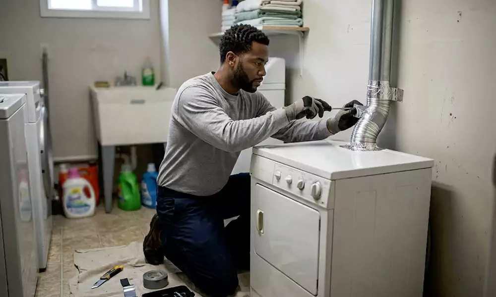 Dryer Vent Repair in Holden, MA