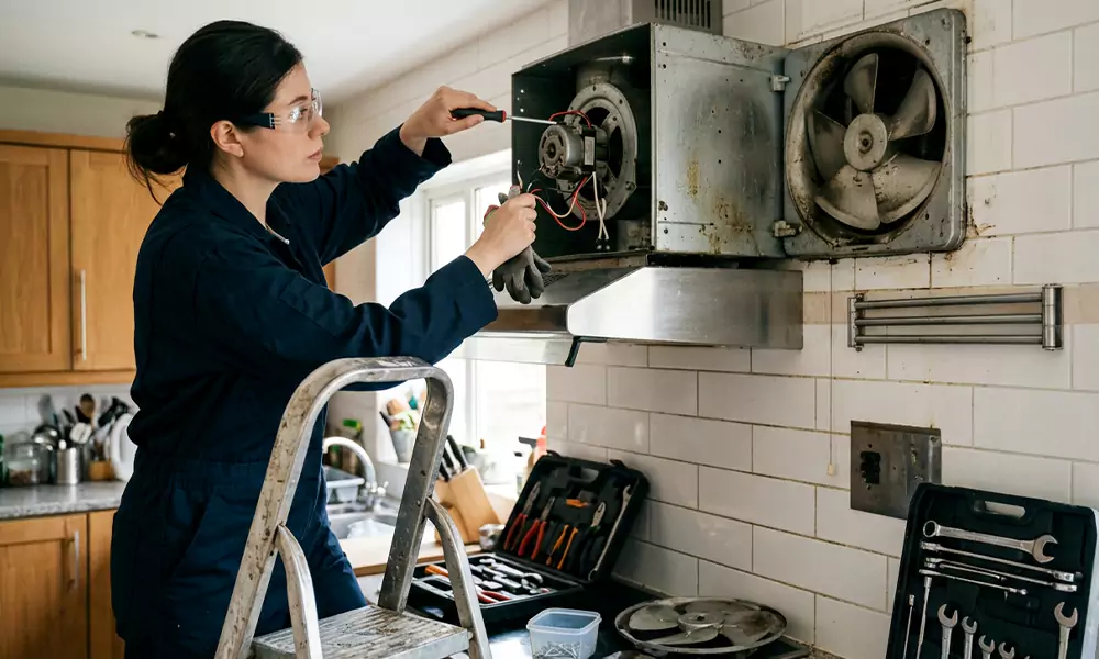Exhaust Fan Repair in Holden, MA
