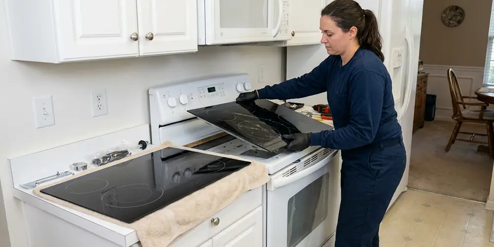 Glass Stove Top Replacement in Holden, MA