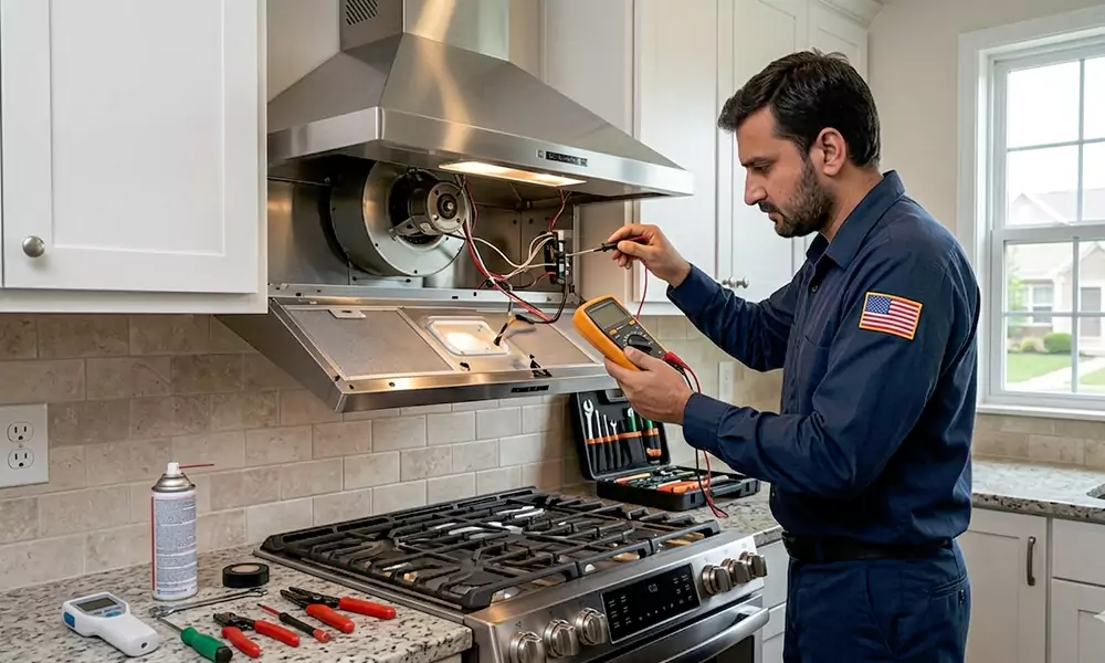 Range Hood Repair in Holden, MA