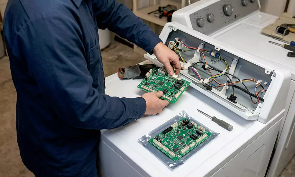 Washer Control Board Replacement in Holden, MA