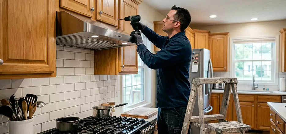 Wood Range Hood Installation Holden