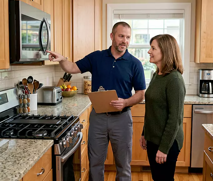 Why Holden Homeowners Trust Us for Professional Microwave Installation?