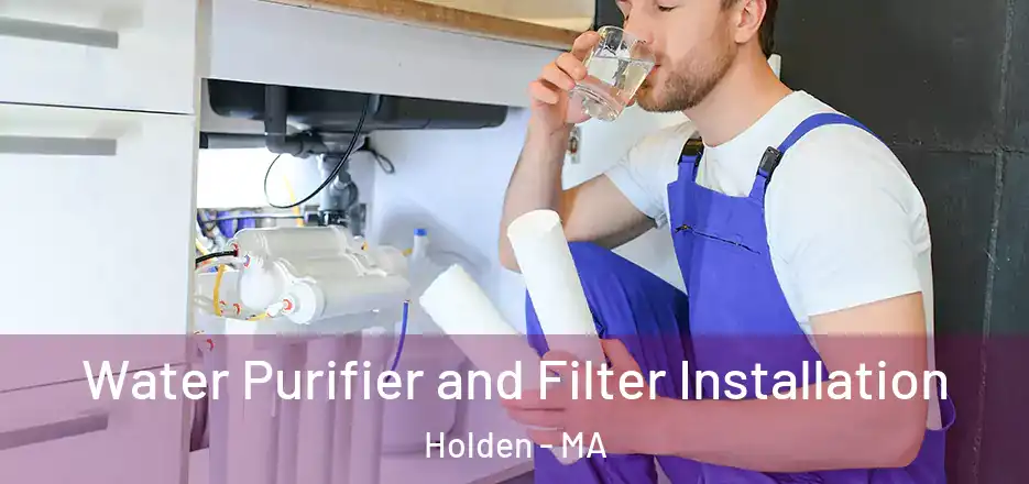 Water Purifier and Filter Installation Holden - MA
